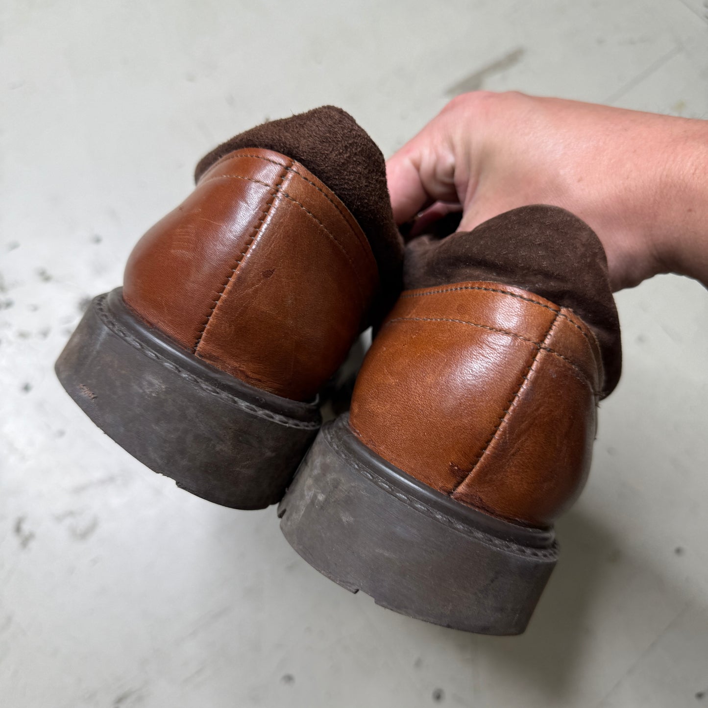 Windsor Smith European Collection Brown Low Cut Leather Brown Shoe Mens US11.5