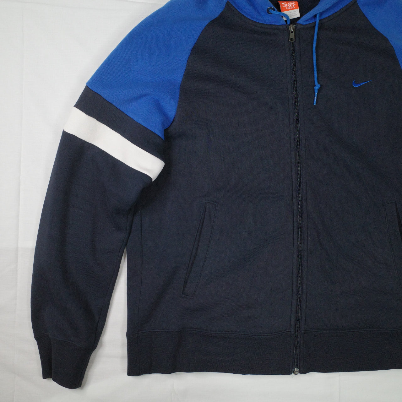 Vintage Nike Blue Zip Up Jacket Mens Large