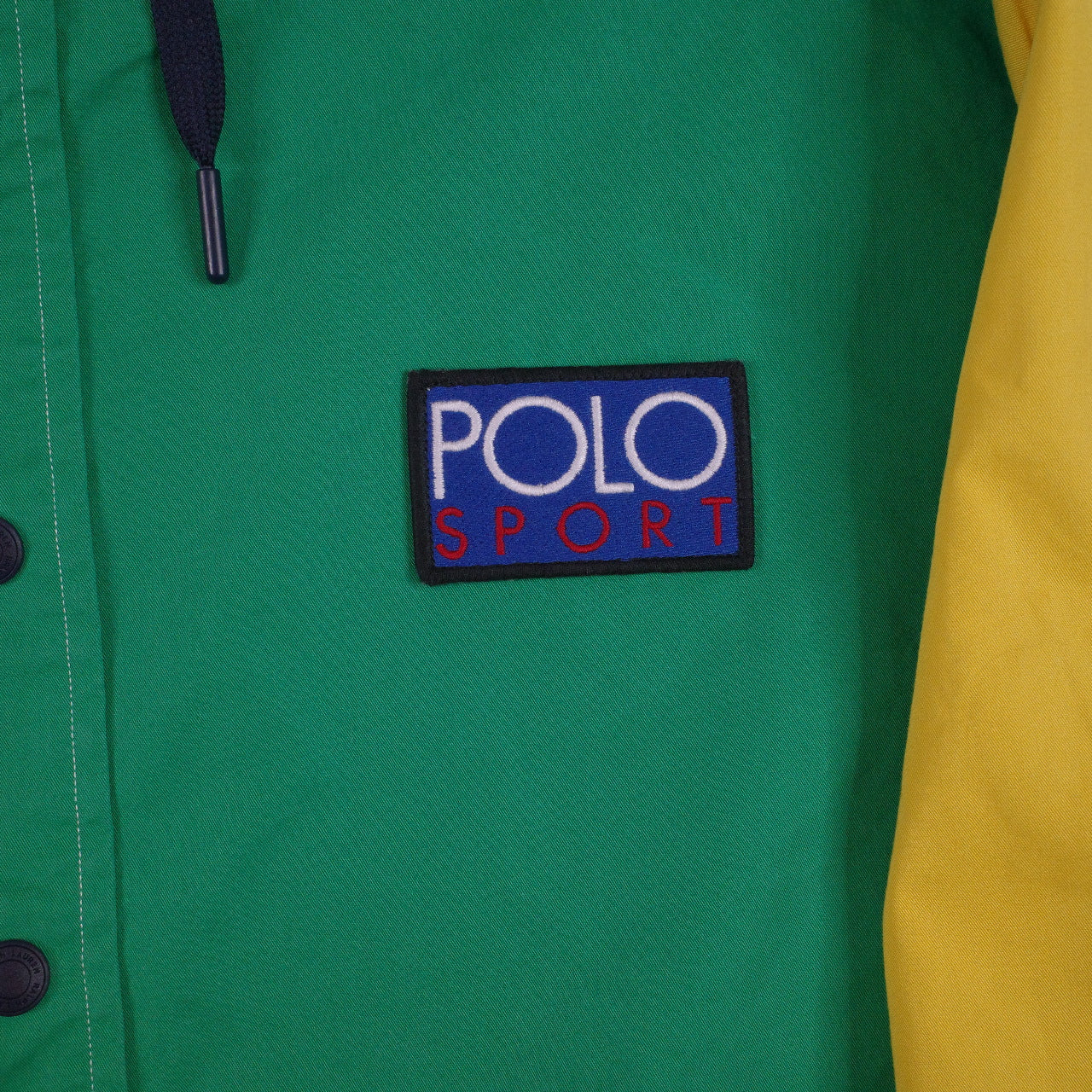 Polo Sport Ralph Lauren RLPC67 Saranac Lake P-93 Hoodie Colorblock Large NWT