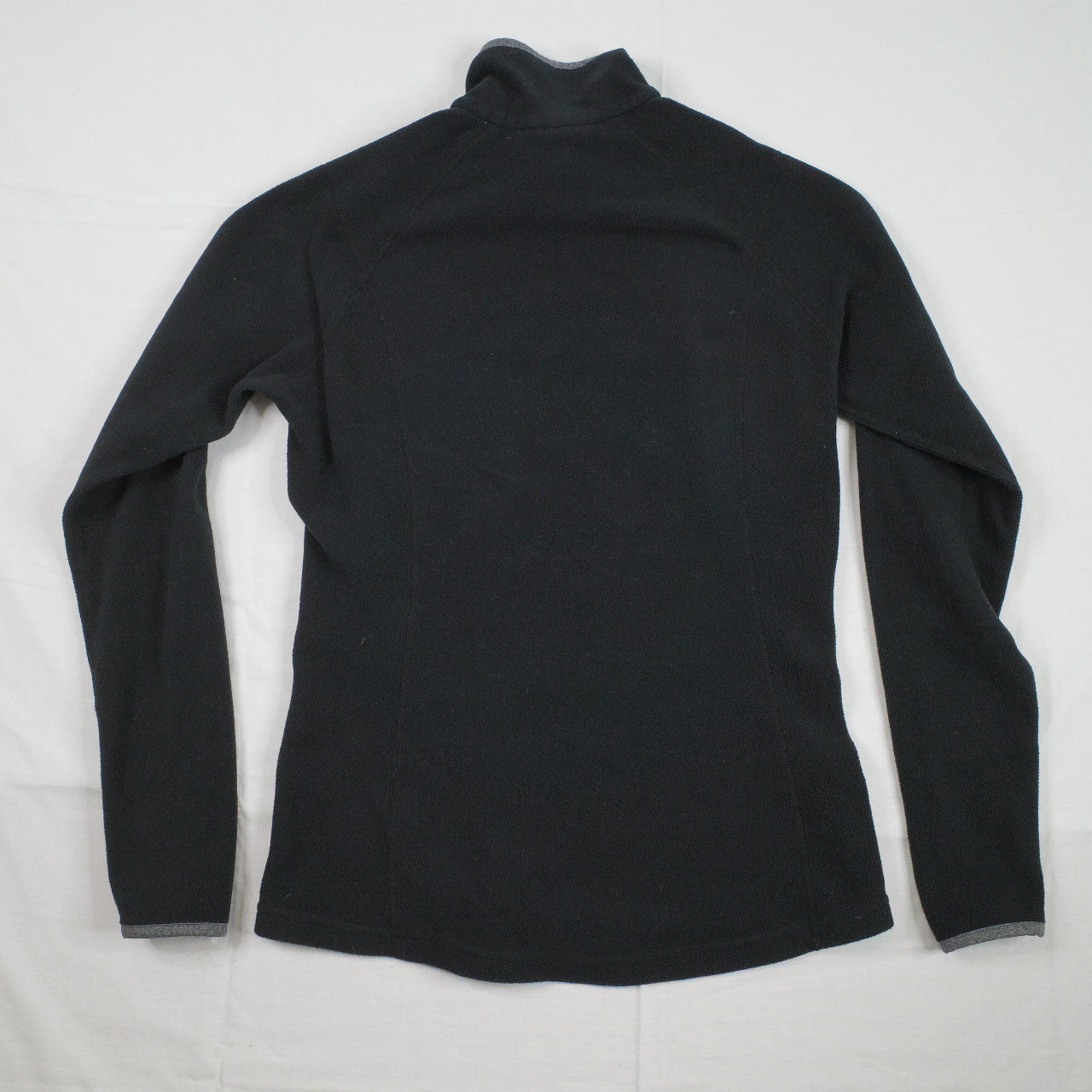 Kathmandu Jacket Thin Fleece Black Polartec Womens 8