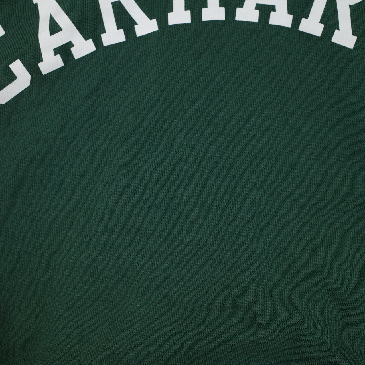 Carhartt WIP Men's XL College Hoodie Sweat Jumper Green Big Logo