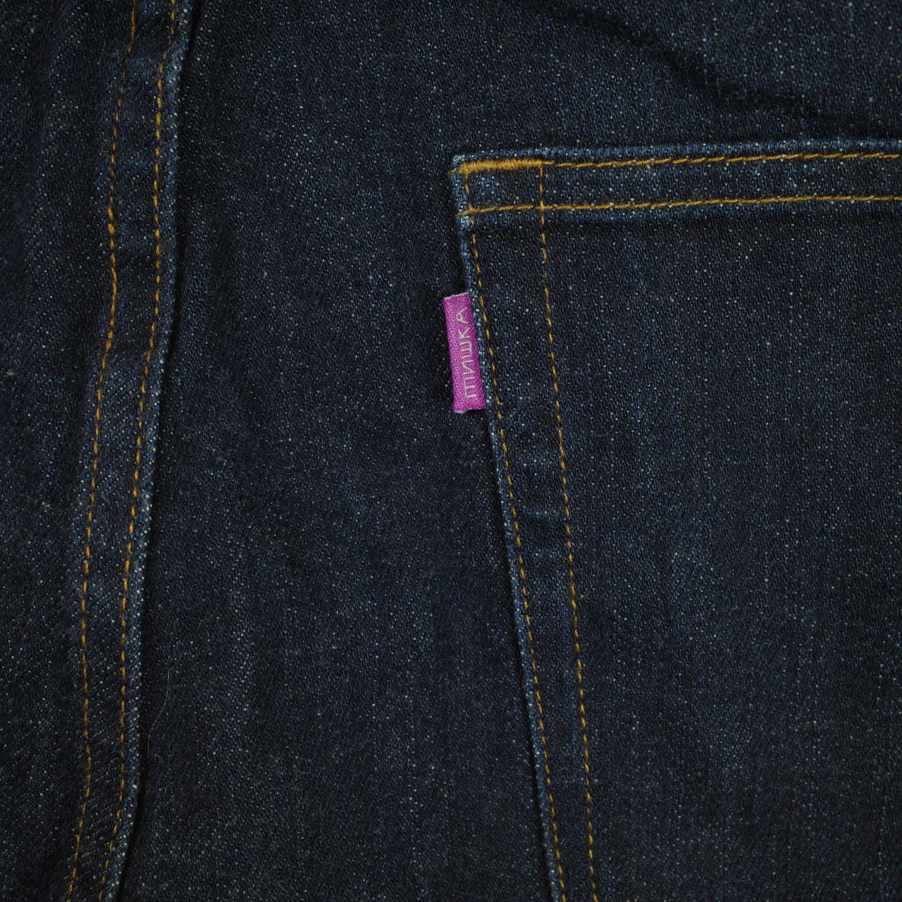 Mishka NYC MNWKA Shorts Denim Eyeball Button Patch Pocket Mens 34