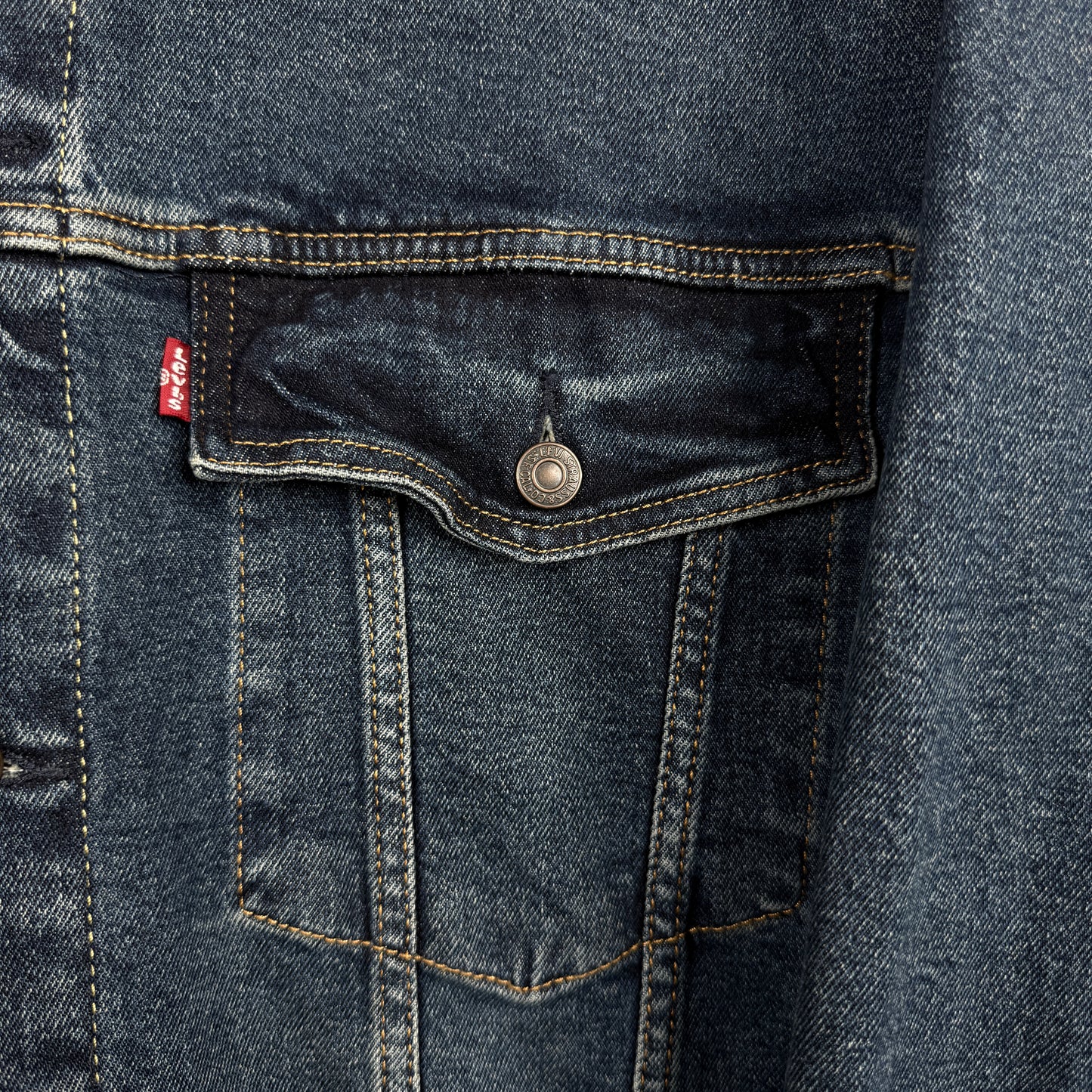 Levis Men's Big & Tall Denim Jacket Trucker - Colusa Mens 6XL XXXXXXL New with Tags