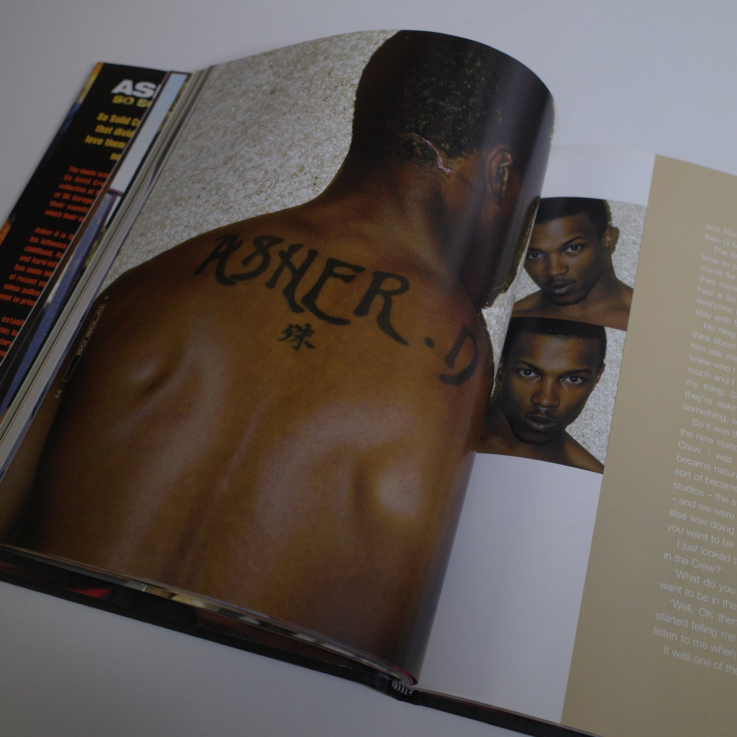 Asher D My Dangerous Life With So Solid Crew Hard Cover Top Boy Dushane Book