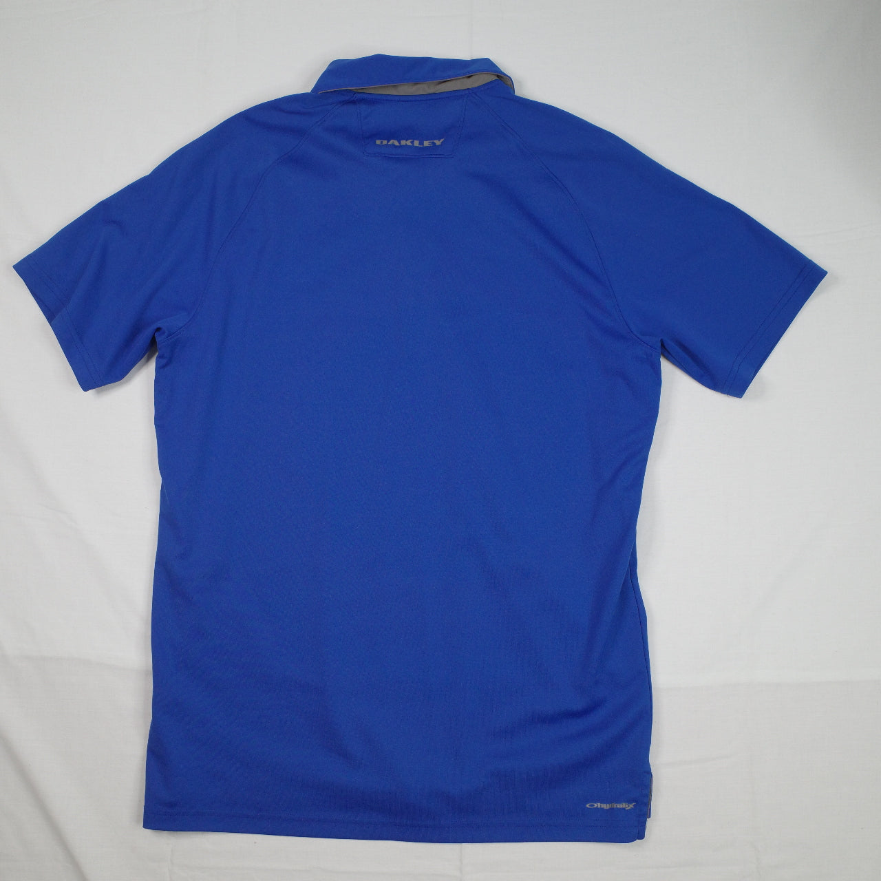 Oakley Ellipse Blue Polo Short Sleeve Mens Large