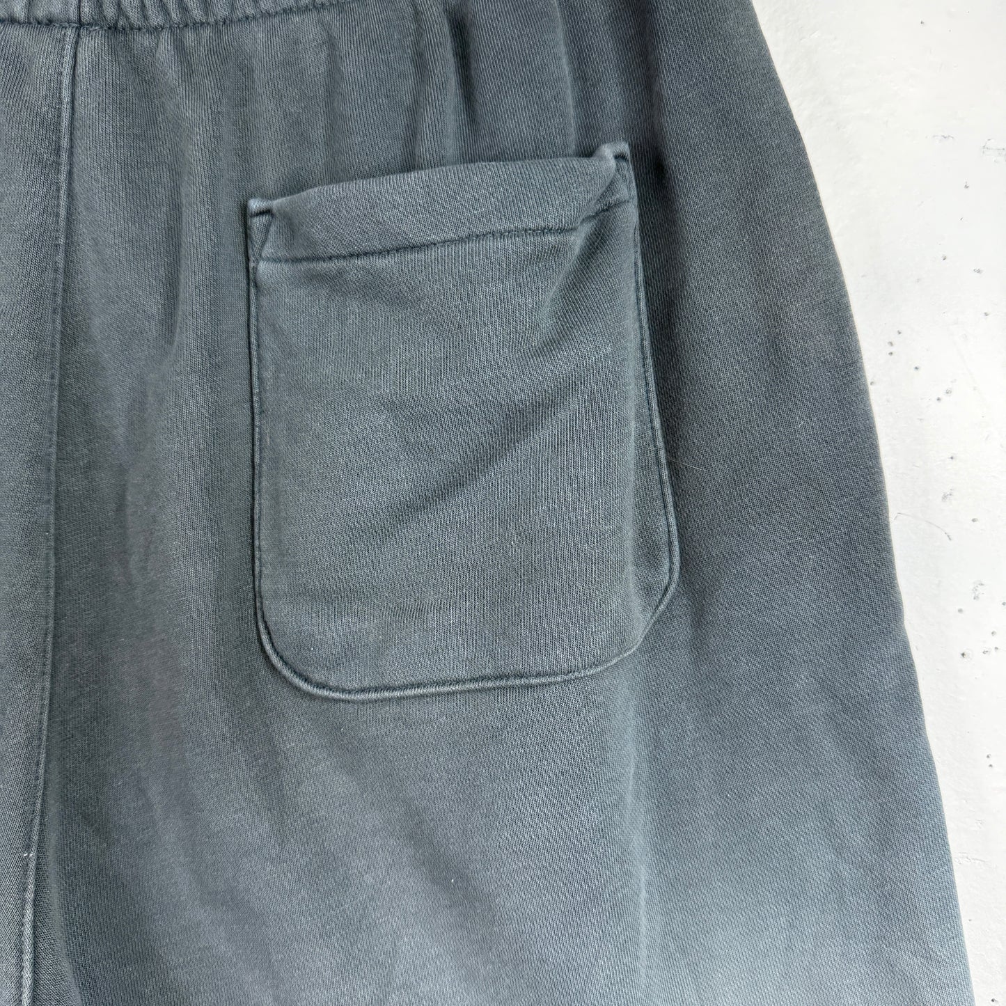 Nike Lab Gradient Smoke Grey Elastic Waist Straight Leg Shorts Men's Medium