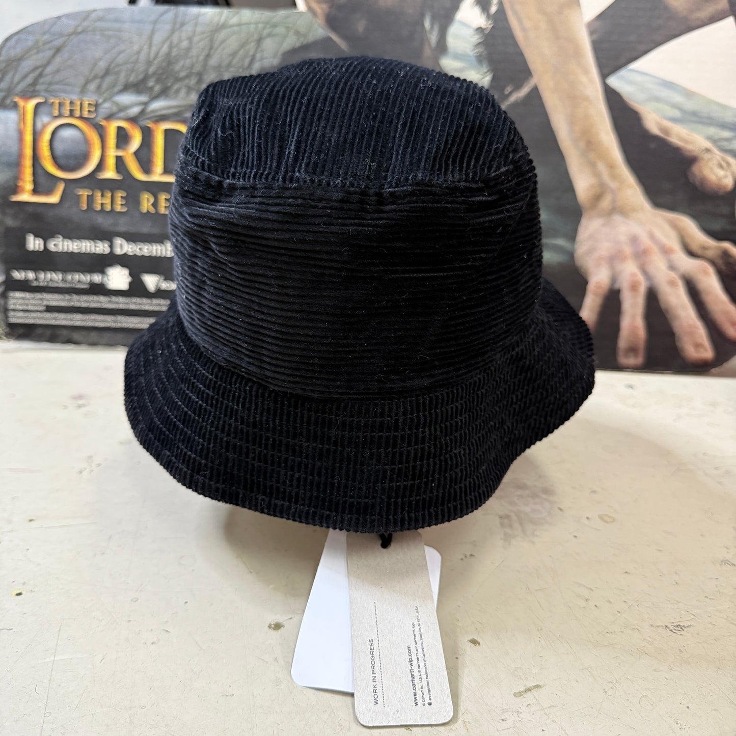 Carhartt WIP Cord Bucket Hat Black - Mens Size M/L - New