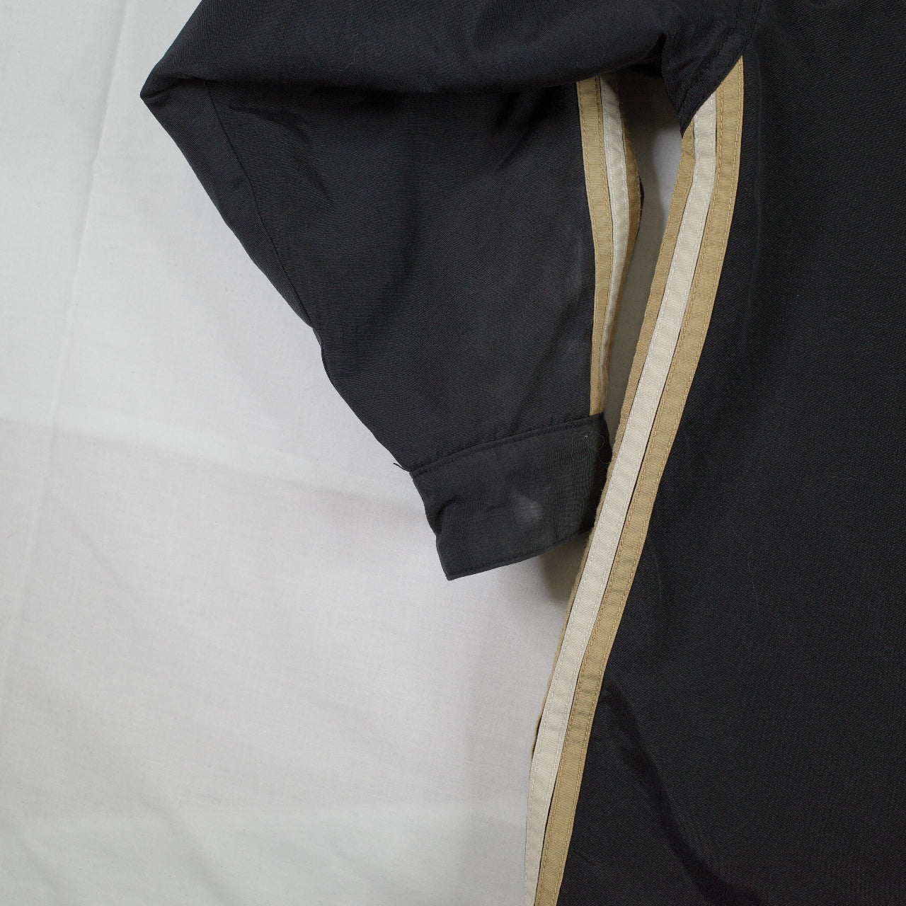 Vintage Billabong Black Full Zip Hooded Piping Jacket Mens Extra Small 90's