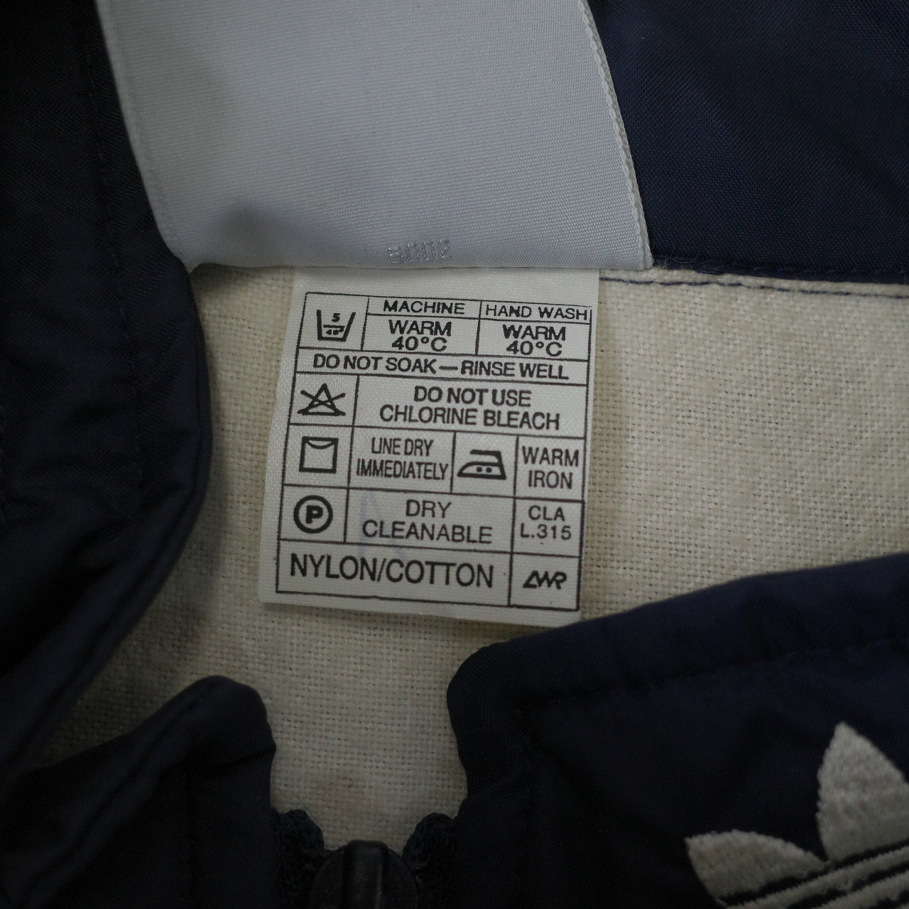 Vintage Adidas 90's New Zealand Made Blue White Lined Track Set Jacket Pants Mens Medium