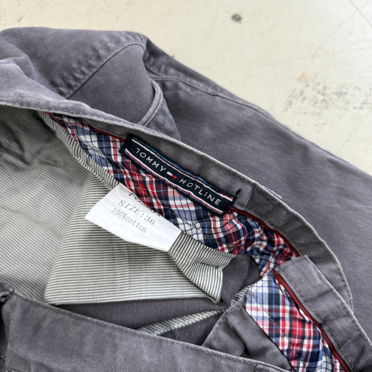 Tommy Hilfiger Men Chinos Light Brown W 36x34