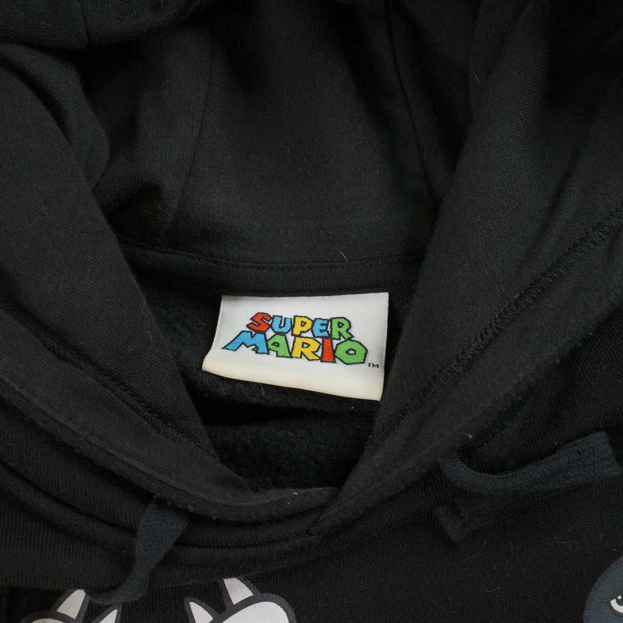 Super Mario Brothers 2011 Pullover Hoodie Graphic Print Sweater Size XL