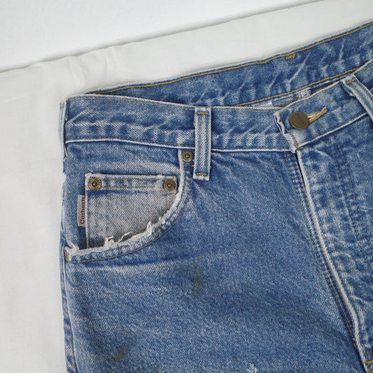 Carhartt Medium Wash Jeans Relaxed Fit Waist 30