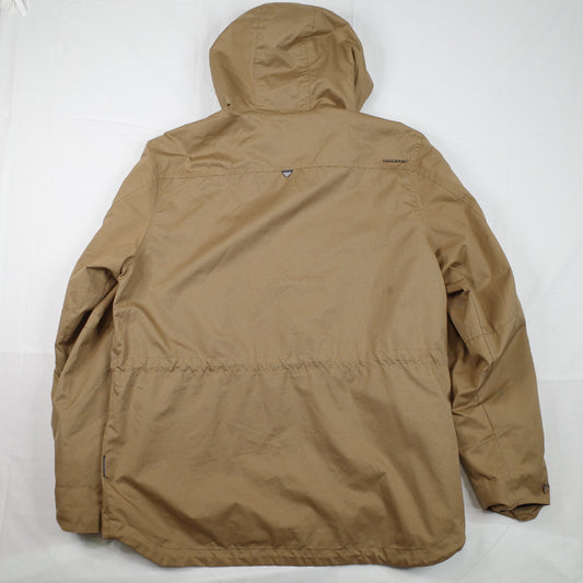 Oakley 2014 Spoiler Insulated Hooded Parka Jacket Mustard Men's L Needs Light Work