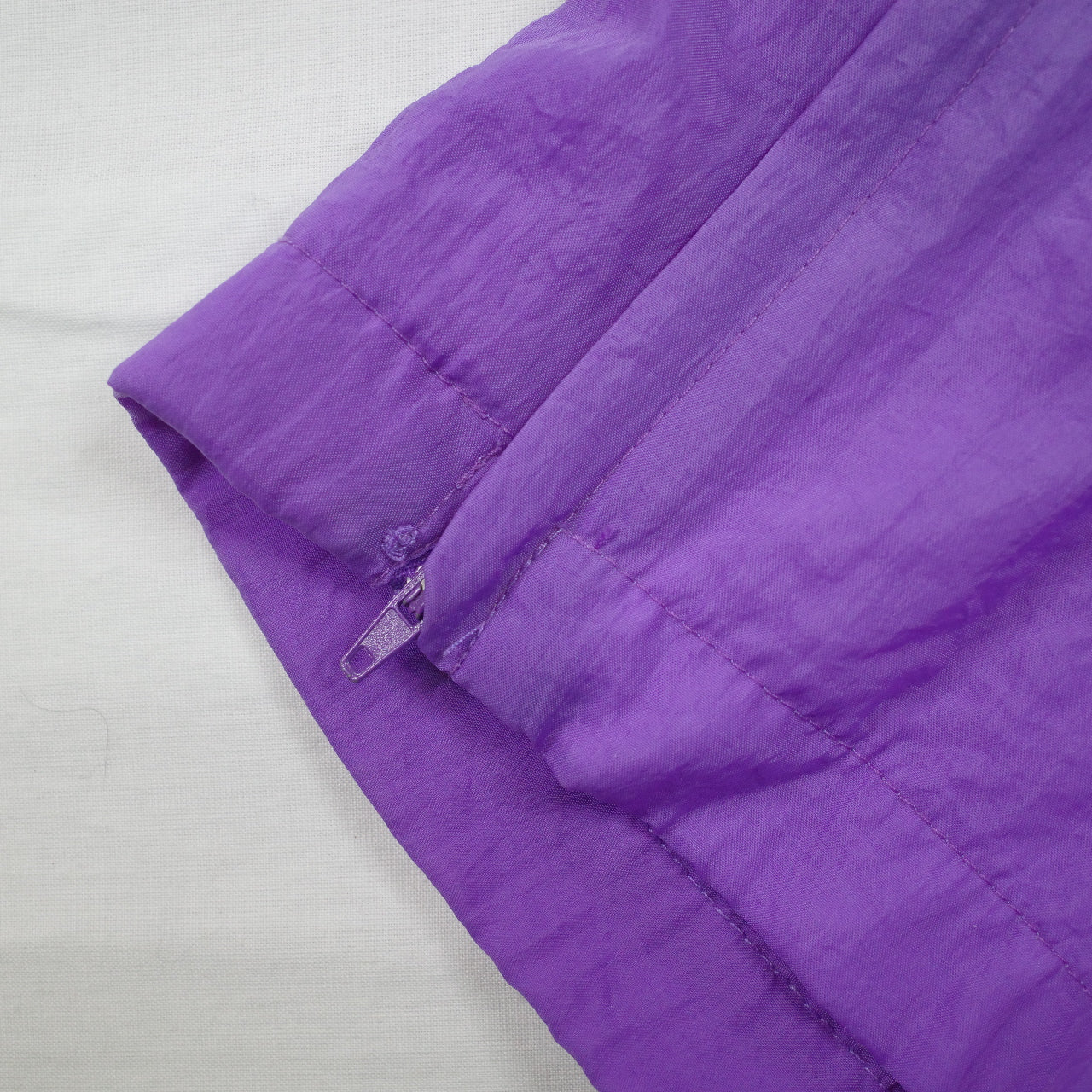 Vintage Reebok Black Purple Track Set Zip Jacket Pants Mens Medium