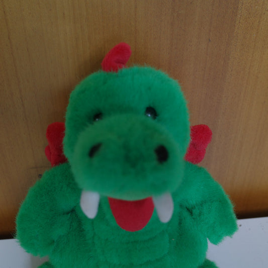 Lego Legoland Ollie Dragon Plush 2004 Green Red Wings Stuffed Animal