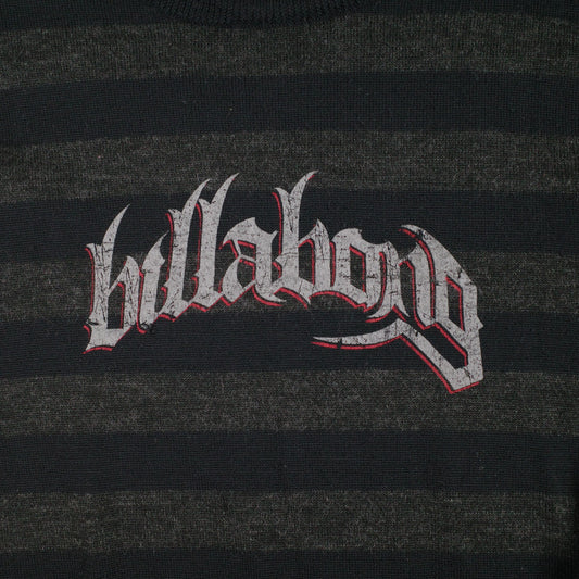 Vintage Billabong Striped Sweater Wool Acrylic Chest Logo Mens Small