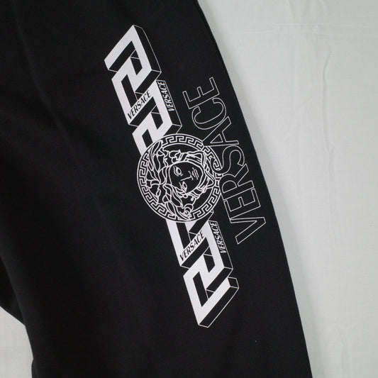 Versace Black Medusa Cotton Activewear Pants Mens XL NWT RRP$920