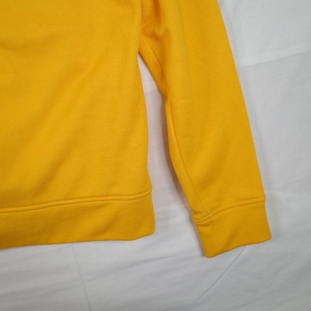 Polo Sport Ralph Lauren Motocross 1992 Yellow Fleece Hooded Sweatshirt Hoodie Mens Small NWT
