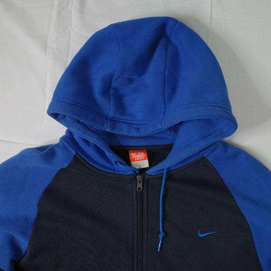 Vintage Nike Blue Zip Up Jacket Mens Large