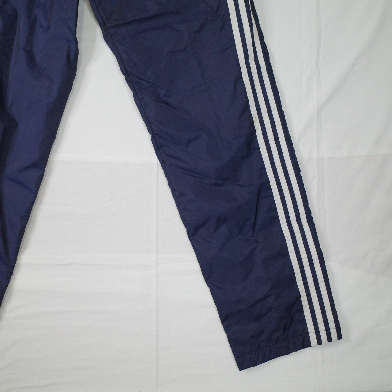 Vintage Adidas 90's New Zealand Made Blue White Lined Track Set Jacket Pants Mens Medium