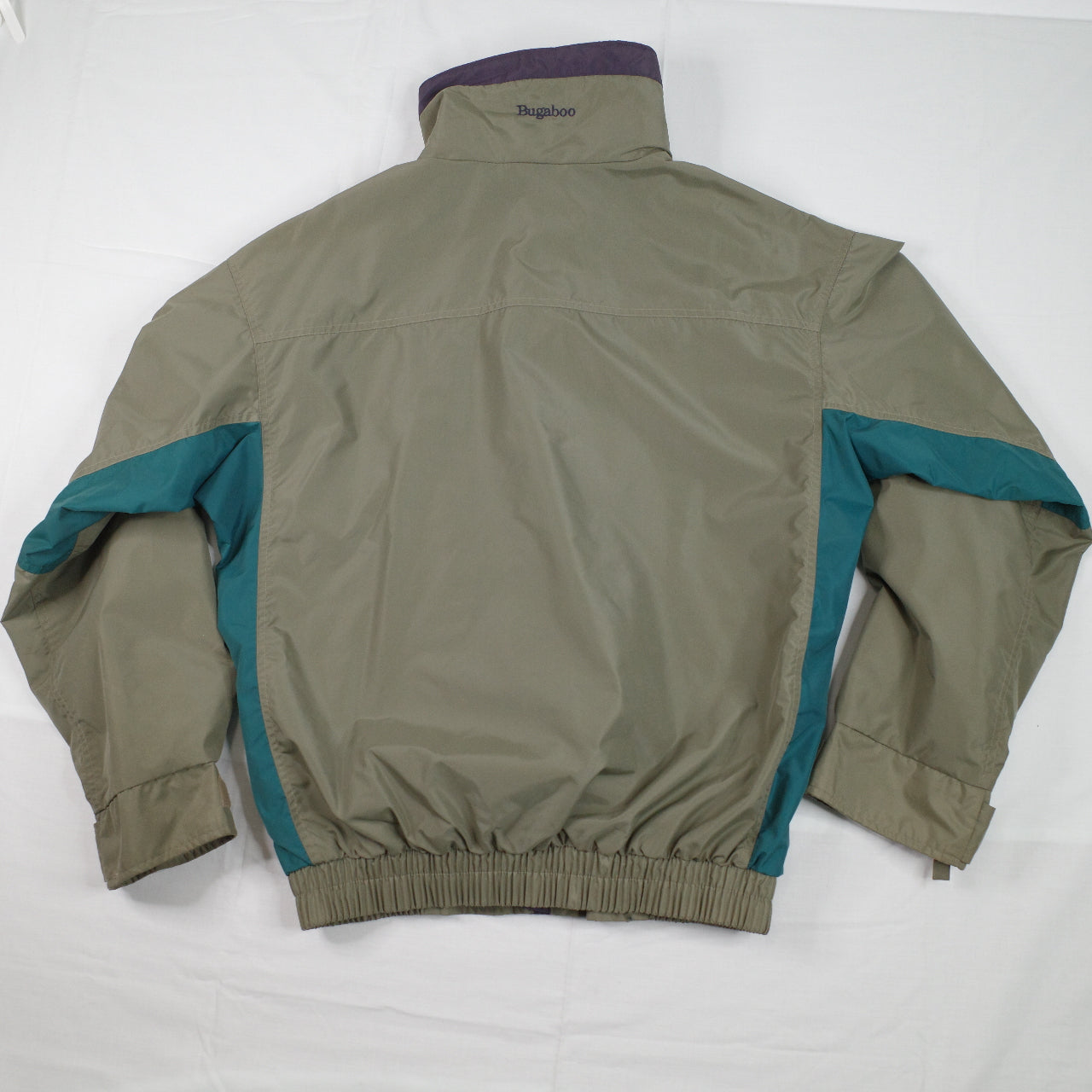 Columbia Bugaboo Olive Black Winter Jacket Radial Sleeve Mens Small Damaged Zip