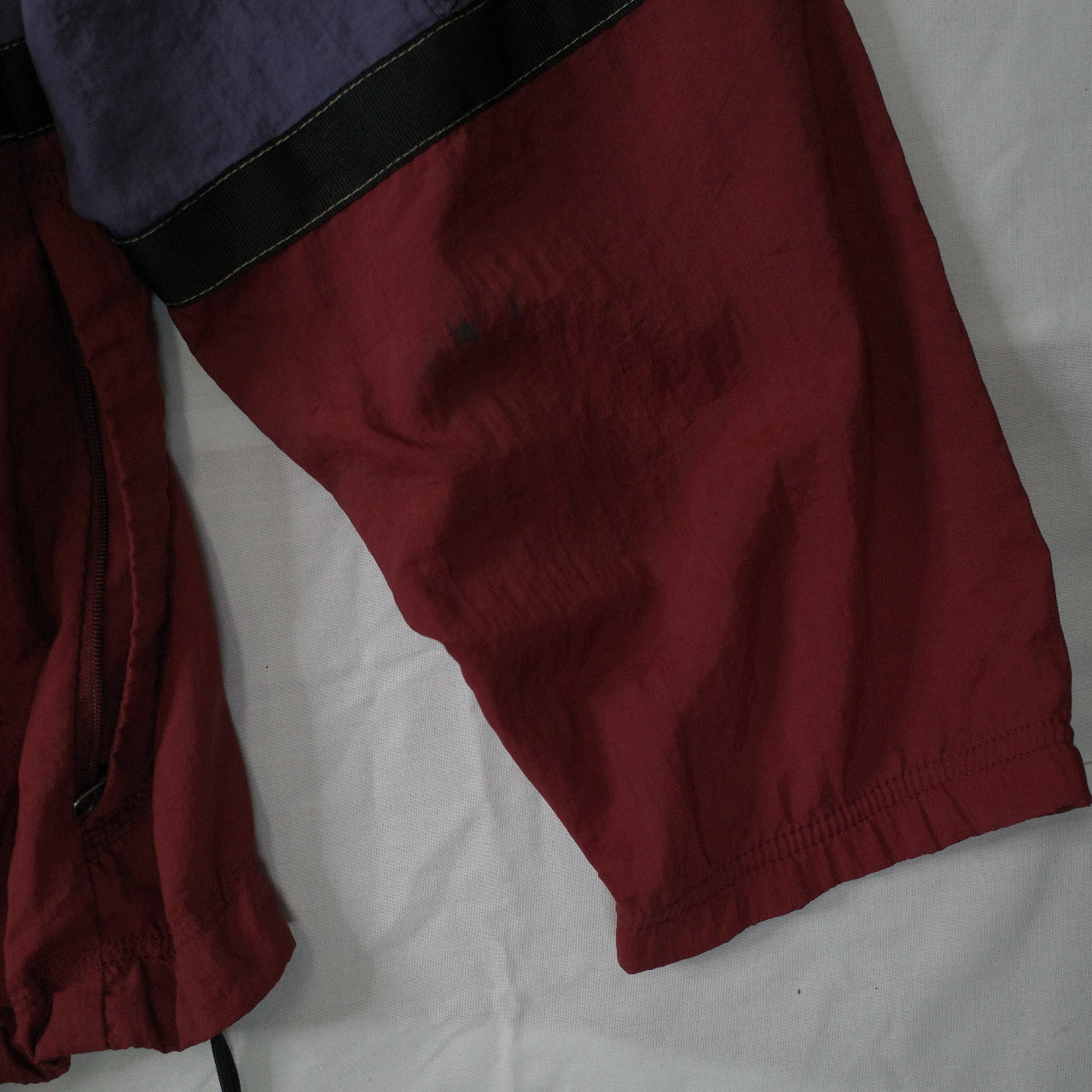 Vintage Nike ACG Purple Maroon Packable Windbreaker Jacket Mens Large FITS XL