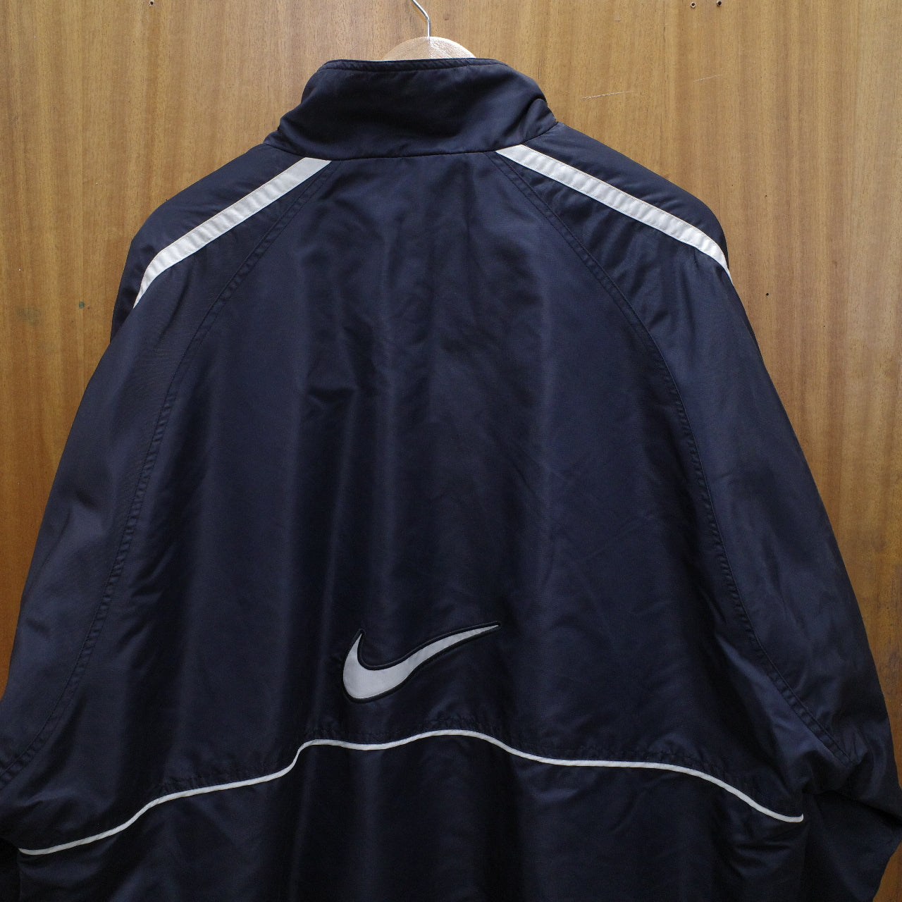 Vintage Nike Jacket Size 2XL Black Full Zip Fleece Lined Insulated Mens