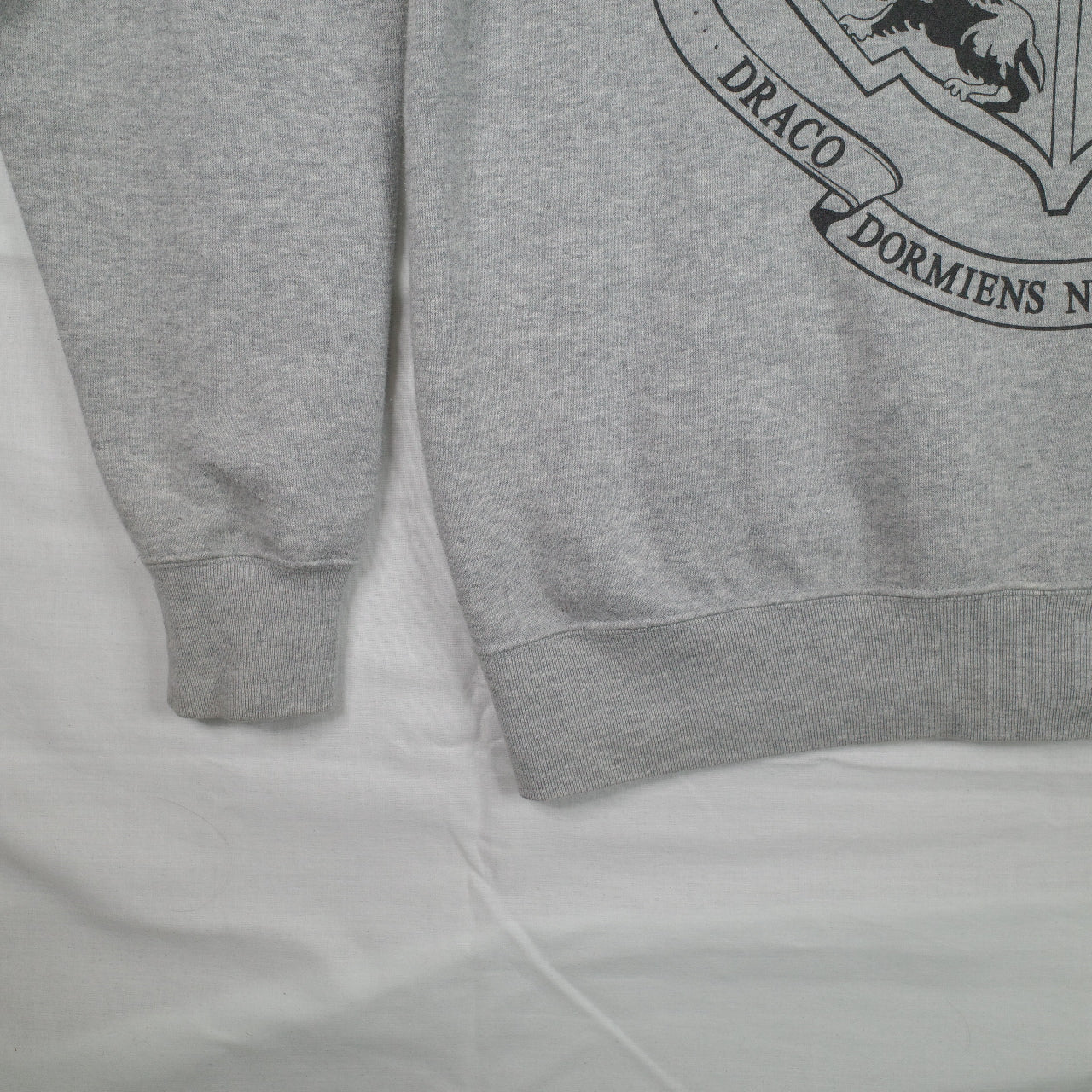 Wizarding World Universal Japan Harry Potter Hogwarts Zip Up Hoodie Grey Medium