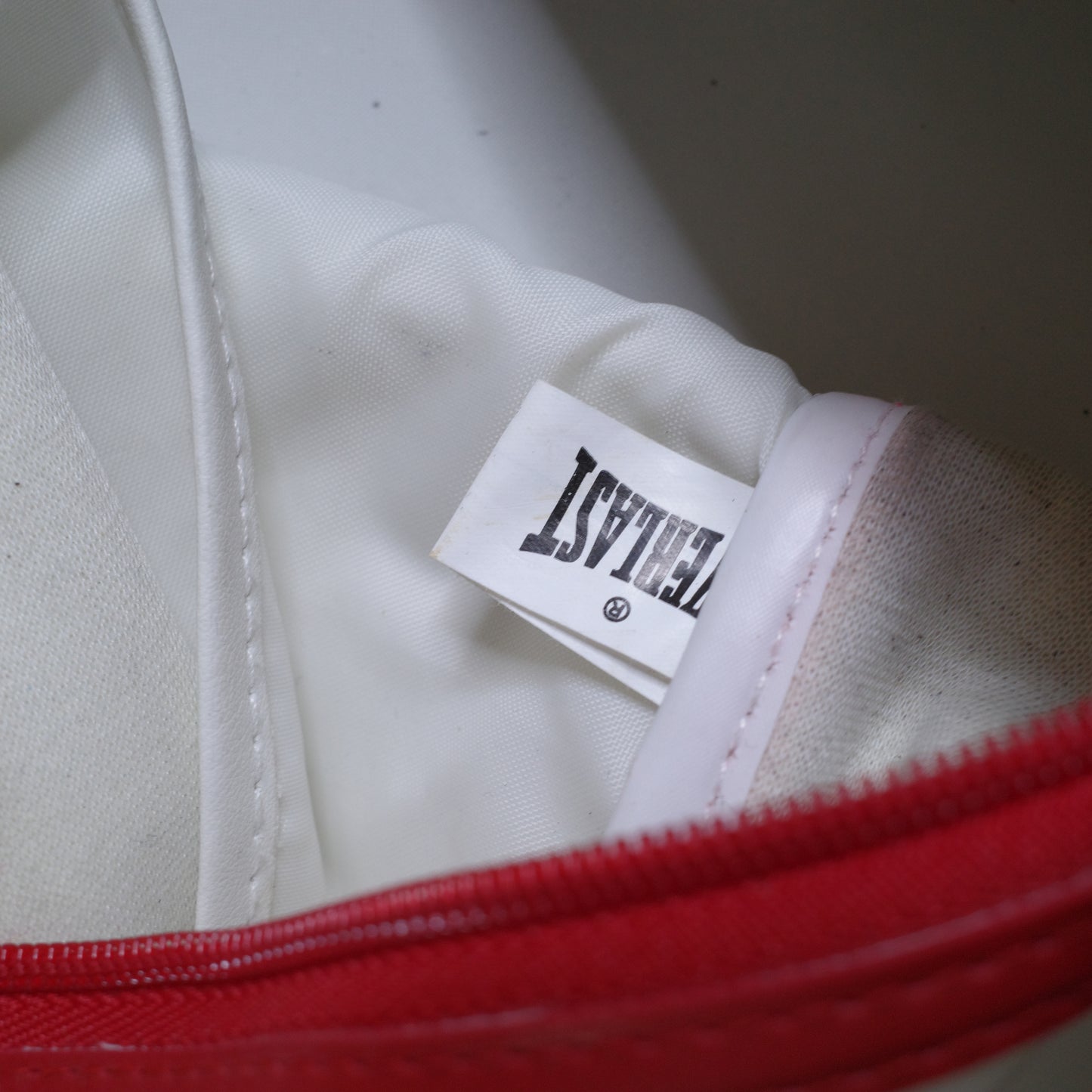Everlast Duffle Bag Gym Travel Carry Vintage White Red