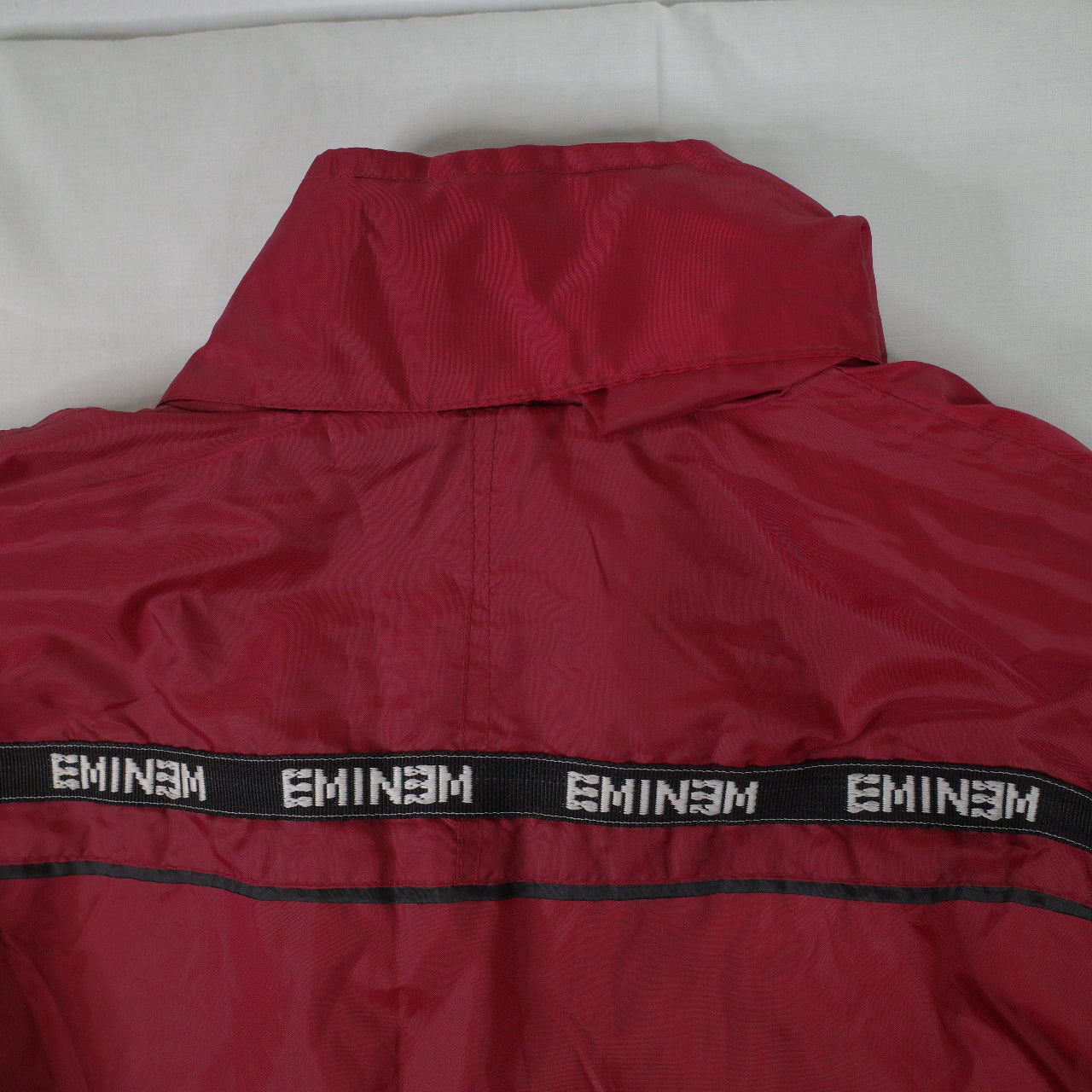 Eminem Slim Shady Maroon Full Zip Shell Jacket Women's 14