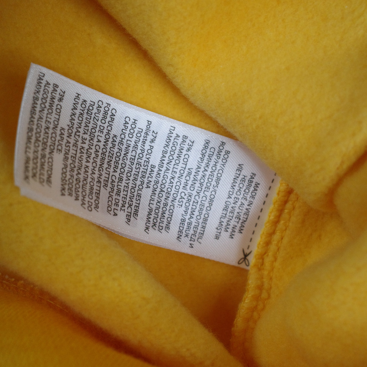 Polo Sport Ralph Lauren Motocross 1992 Yellow Fleece Hooded Sweatshirt Hoodie Mens Small NWT