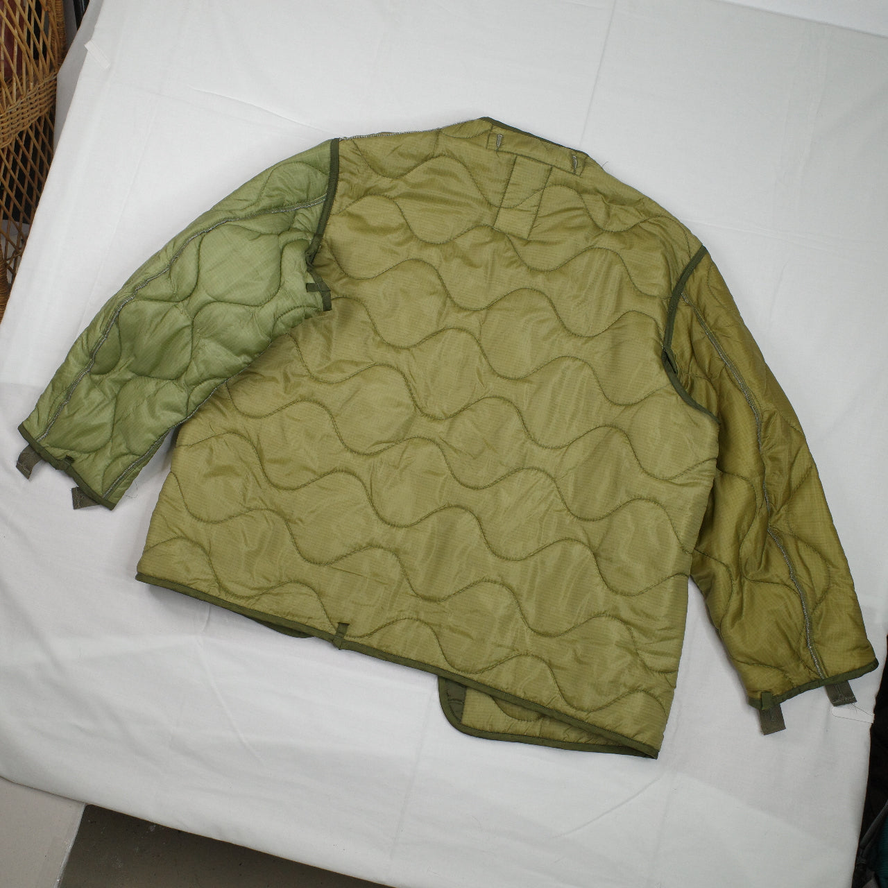 1960's Arthur Foreman Enterprises LINER, COLD WEATHER COAT Army Green