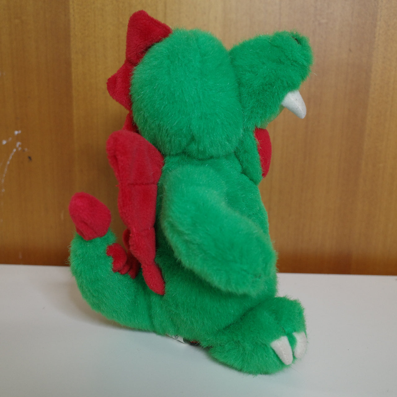 Lego Legoland Ollie Dragon Plush 2004 Green Red Wings Stuffed Animal