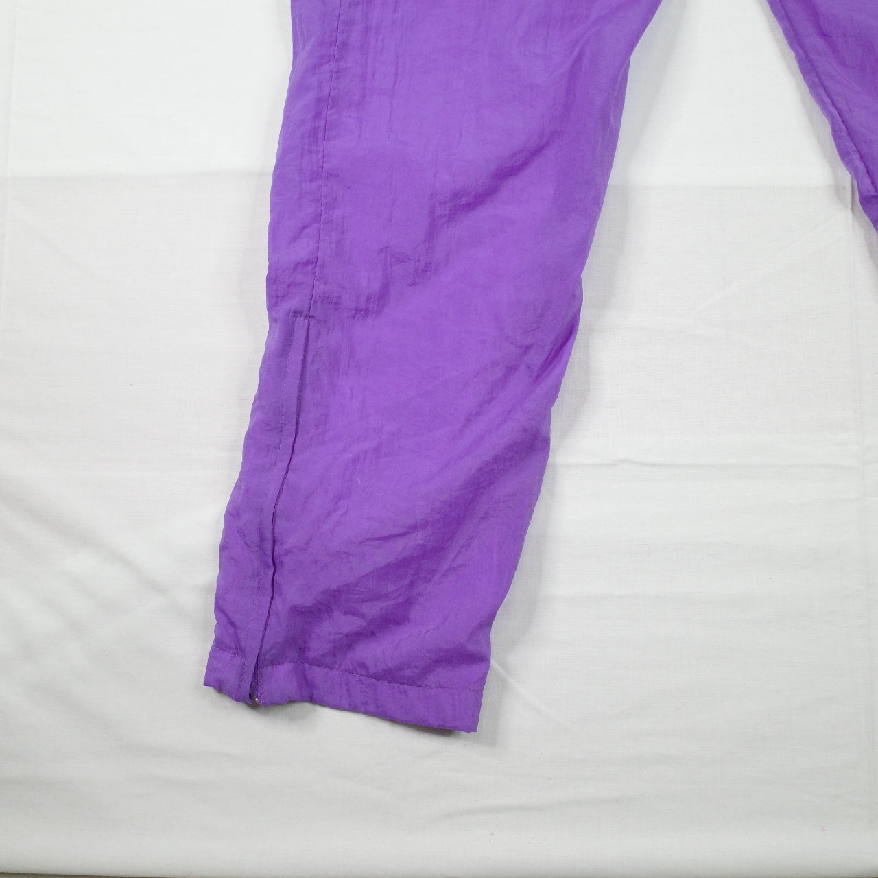 Vintage Reebok Black Purple Track Set Zip Jacket Pants Mens Medium