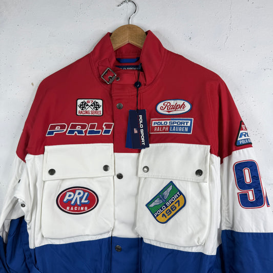 Polo Sport Ralph Lauren PRL1 Racing Series Jacket Mens Medium NWT