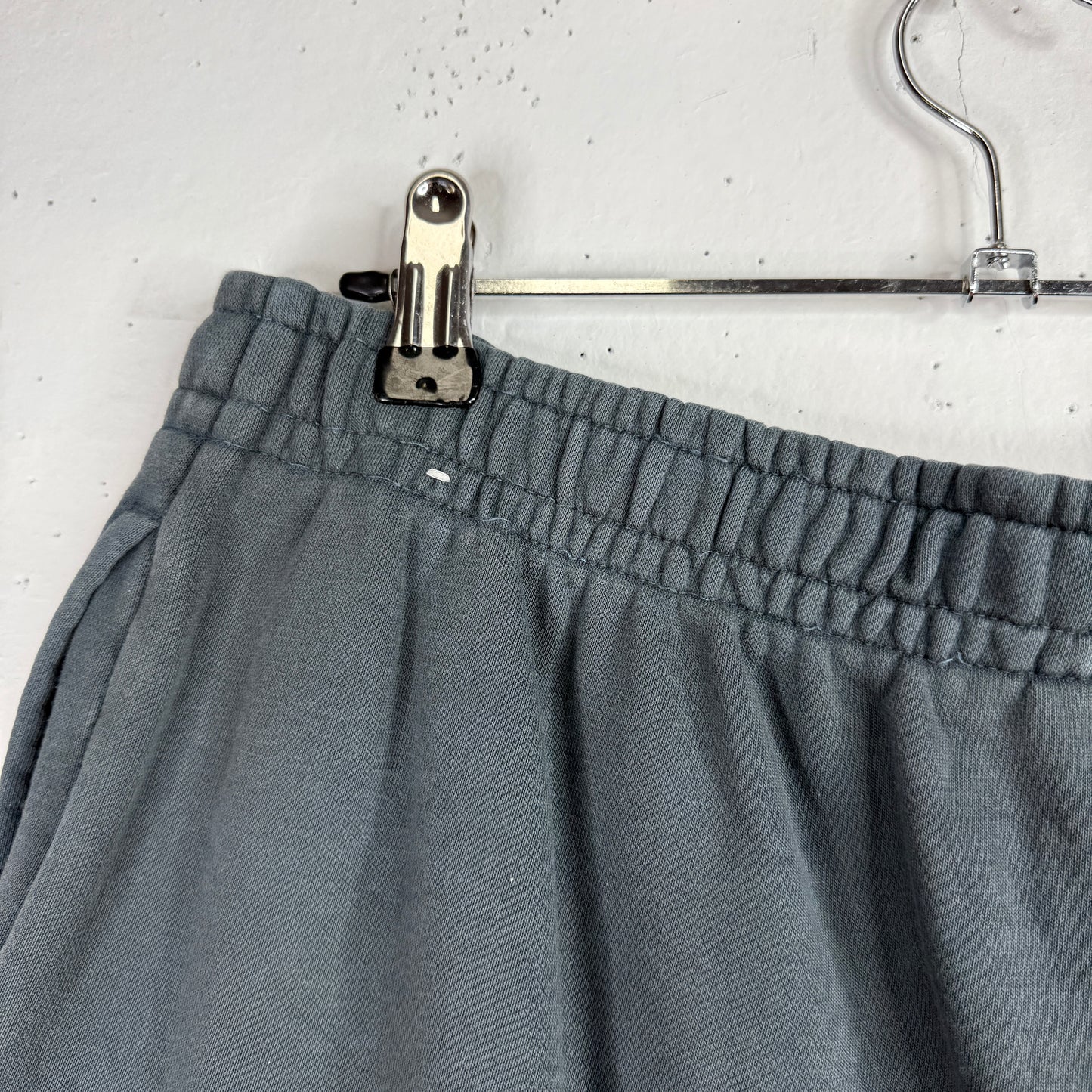 Nike Lab Gradient Smoke Grey Elastic Waist Straight Leg Shorts Men's Medium