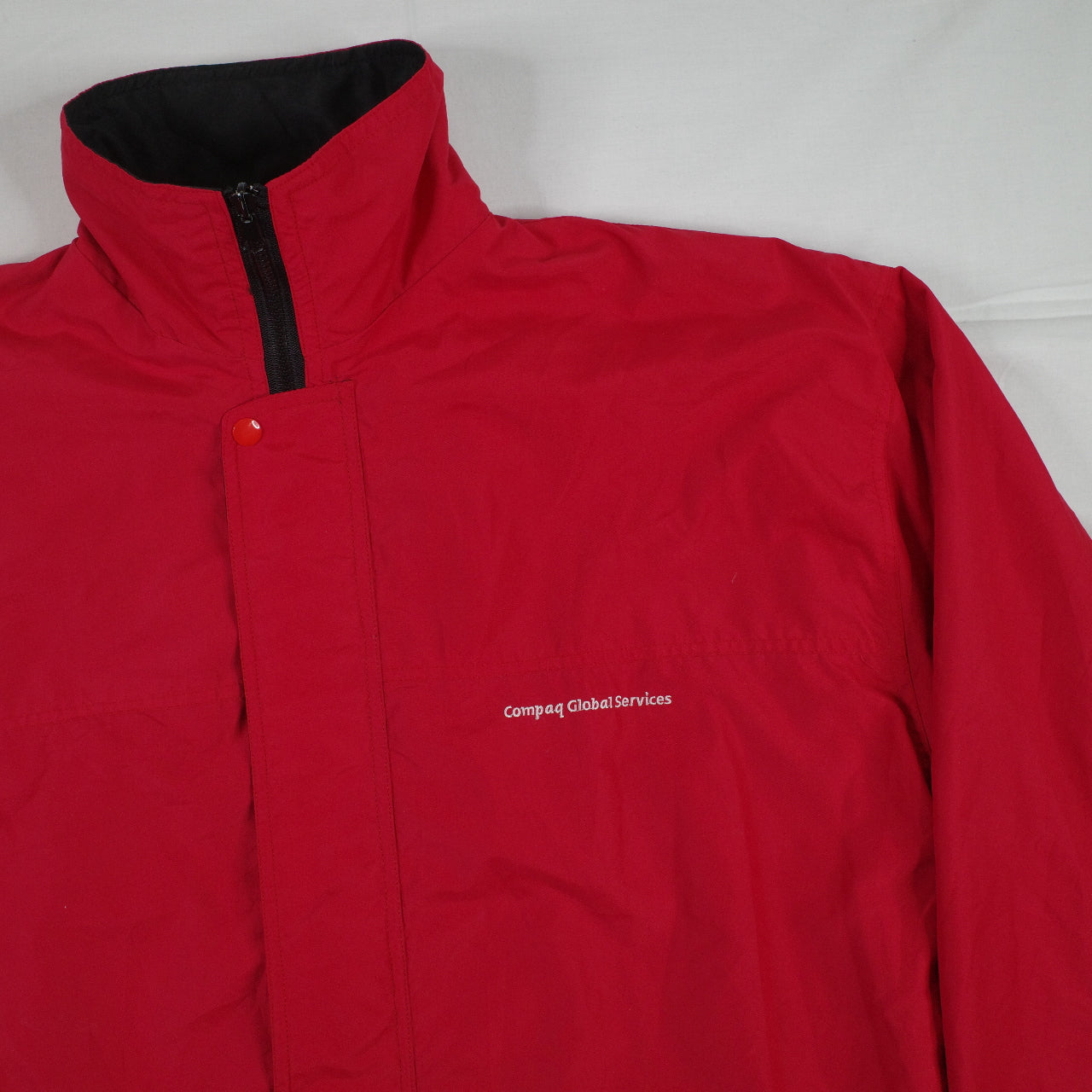 Compaq 2000's Service Excellence Reversible Vintage Jacket *stretch lining damaged