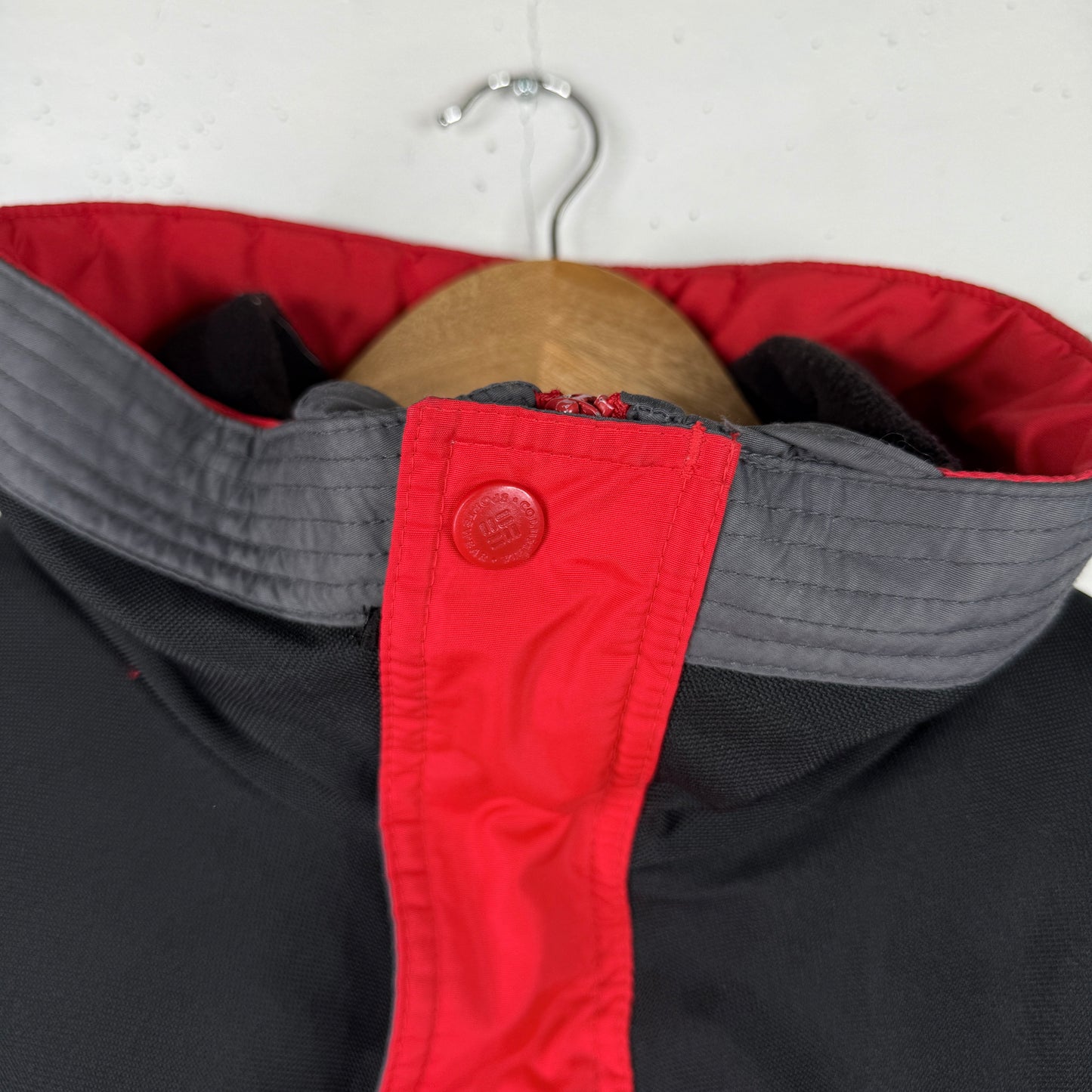 Vintage Columbia Bugaboo Three in One Jacket Red Nylon Mens XL Tall