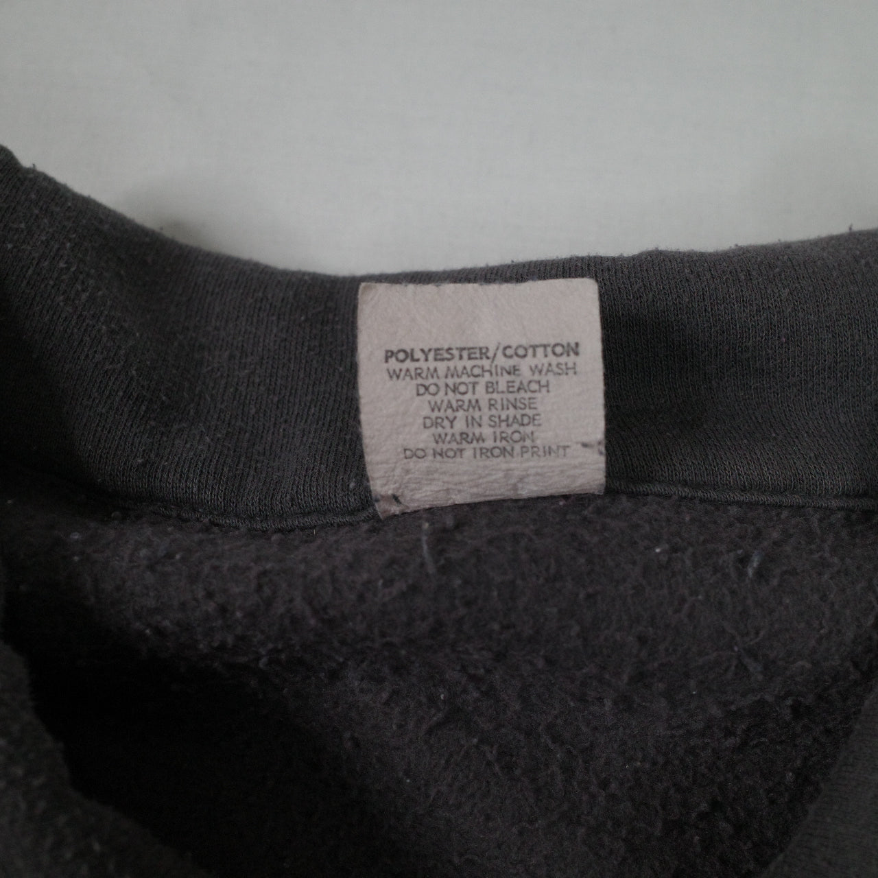 Black and Blue Elite Vintage Australian Made Quarter Zip Sweater Mens Medium