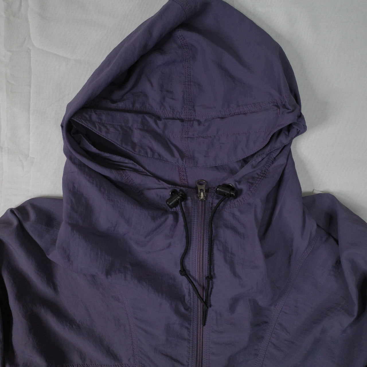 Vintage Nike ACG Purple Maroon Packable Windbreaker Jacket Mens Large FITS XL