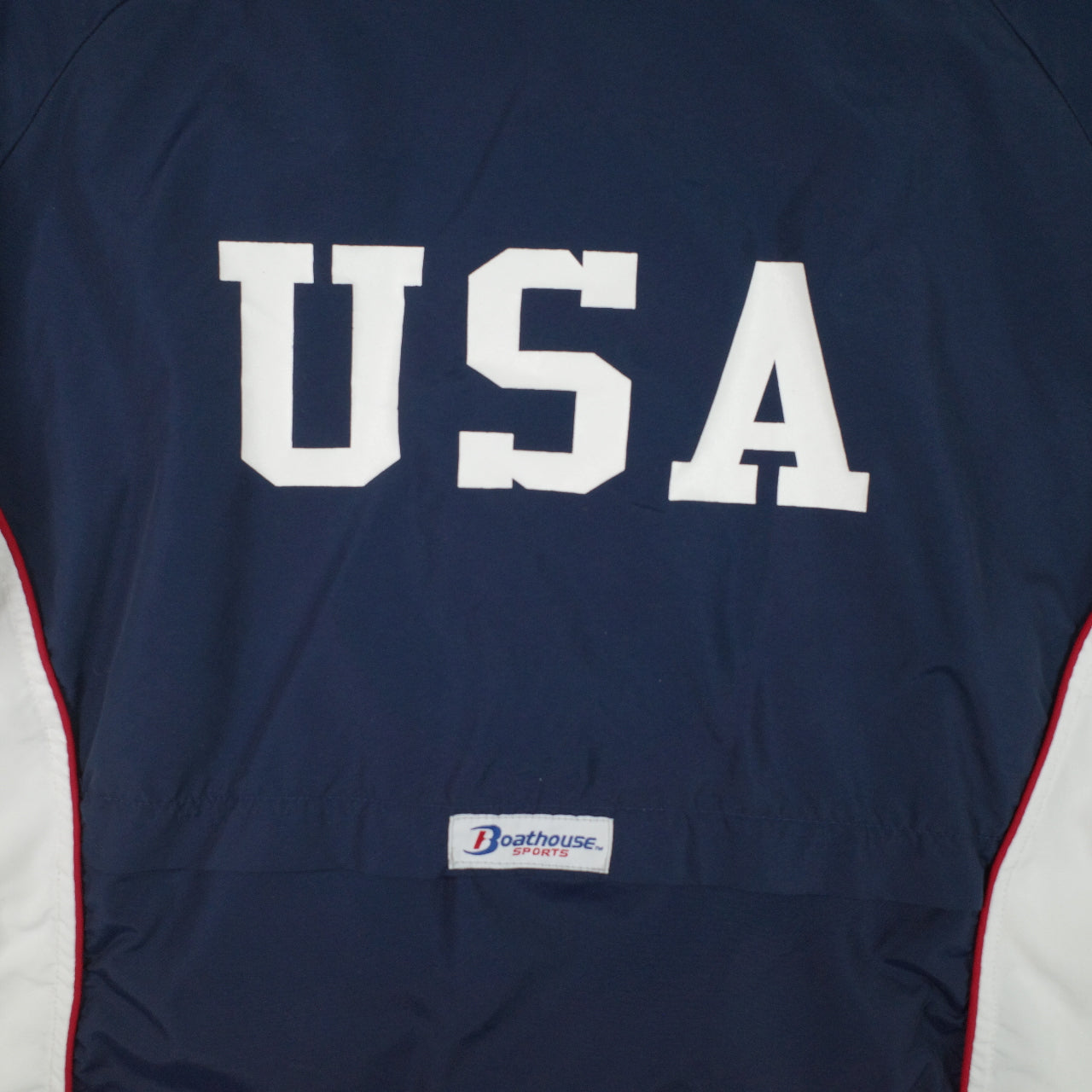 USA Deaf Sports Federation 2005 Melbourne Track Jacket Made In USA Mens XL