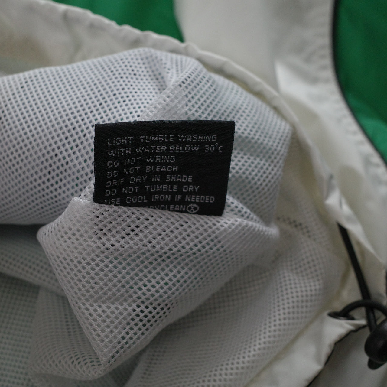 Vintage Castrol Racing Jacket Full Zip Green White Mens XL