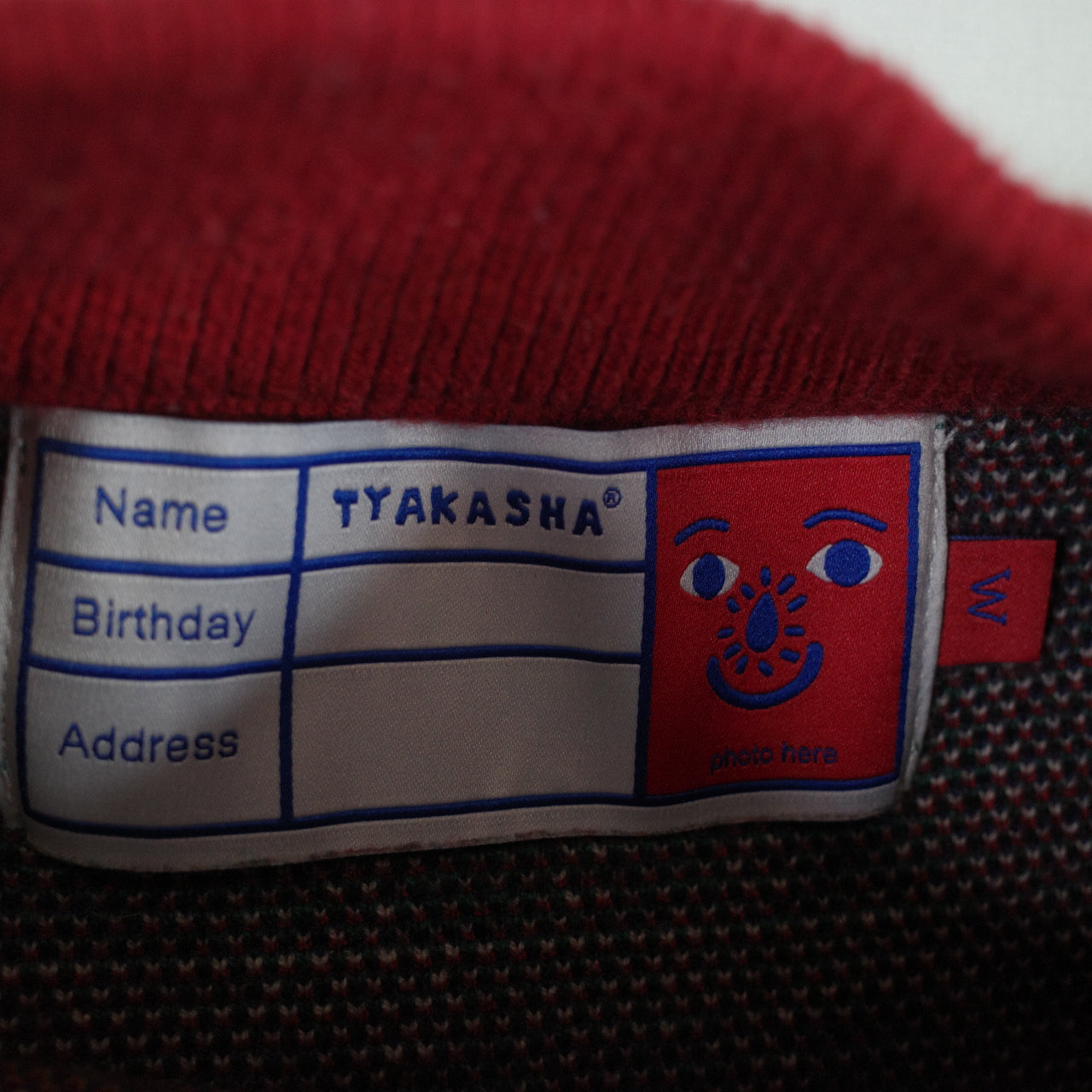 Tyakasha 24 Hour Mart Front Back Knit Sweater Mens Medium
