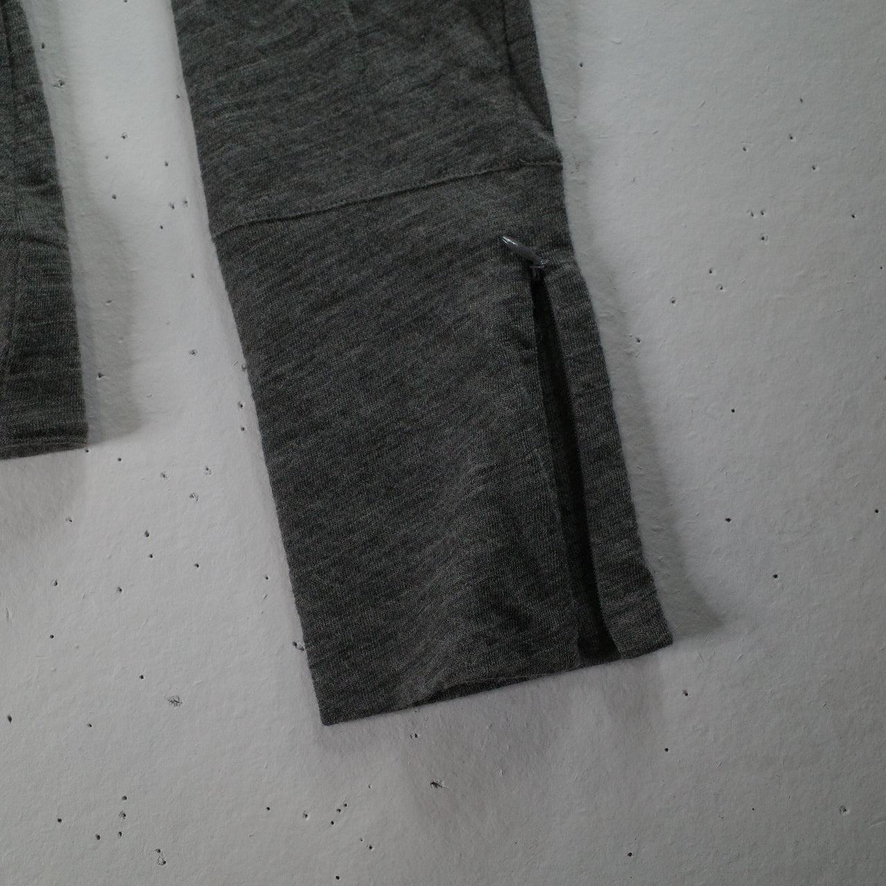 Jil Sander Mock Neck Grey Turtleneck Sweater Jumper Size 42