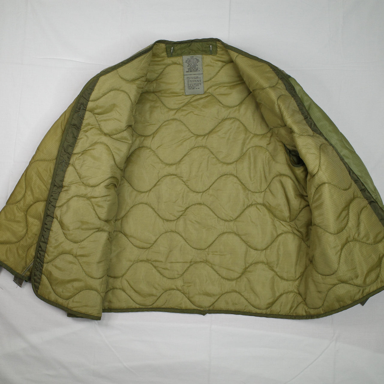1960's Arthur Foreman Enterprises LINER, COLD WEATHER COAT Army Green
