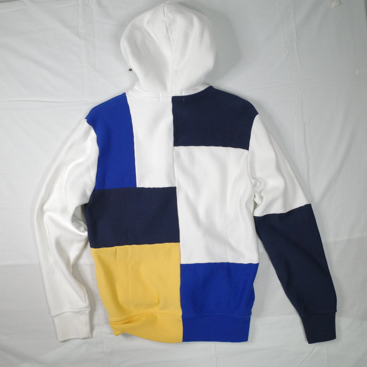 Polo Ralph Lauren Colour Block Multi Color Zip Hoodie Mens Small NWT