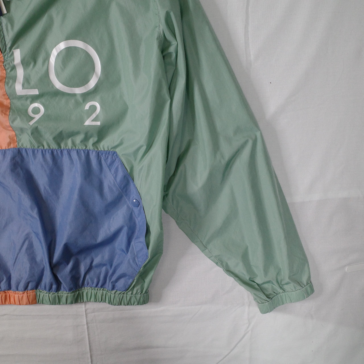 Polo Ralph Lauren Polo Sport Pastel 1992 Windbreaker Jacket Mens Medium NWT