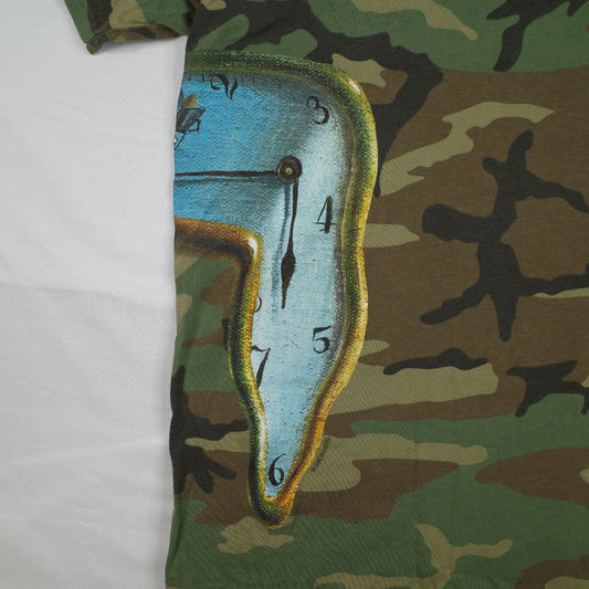 Supreme Salvador Dali Persistence of Memory Camo Shirt Large Rare 2019