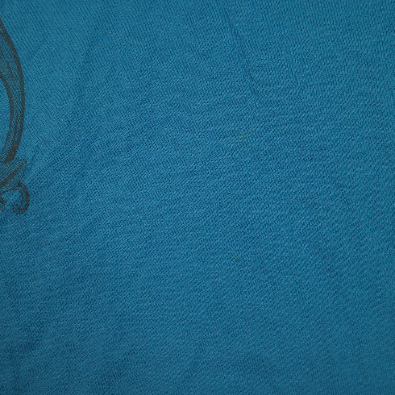 Versace Collection T-Shirt Blue Short Sleeve Mens Medium Slim Fit