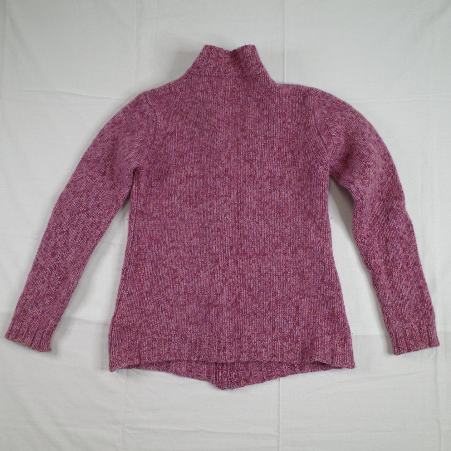 Country Road 100% Wool 1/4 Zip Knit Pink Womens Medium